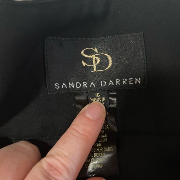 Dressy black multilayer skirt, never worn - Picture 2 of 3